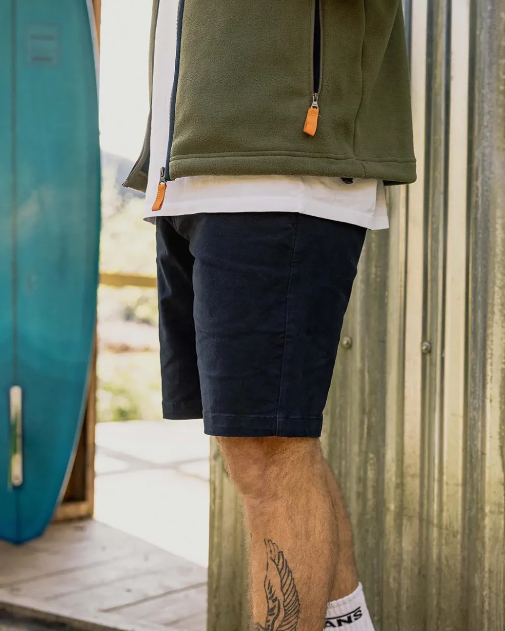 Floris van Bommel Shorts|Best Sellers>365 Organic Cotton Shorts Deep Navy