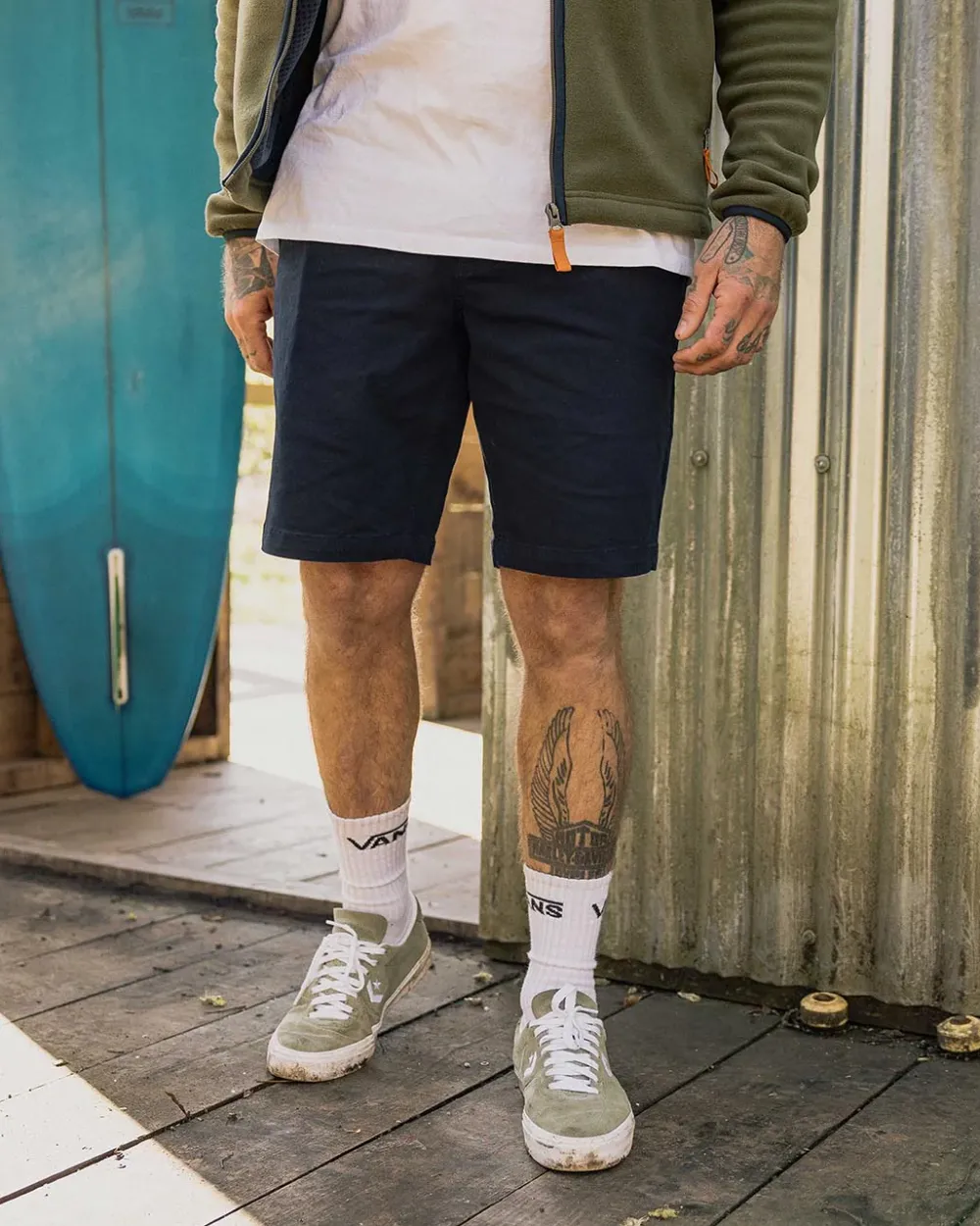 Floris van Bommel Shorts|Best Sellers>365 Organic Cotton Shorts Deep Navy