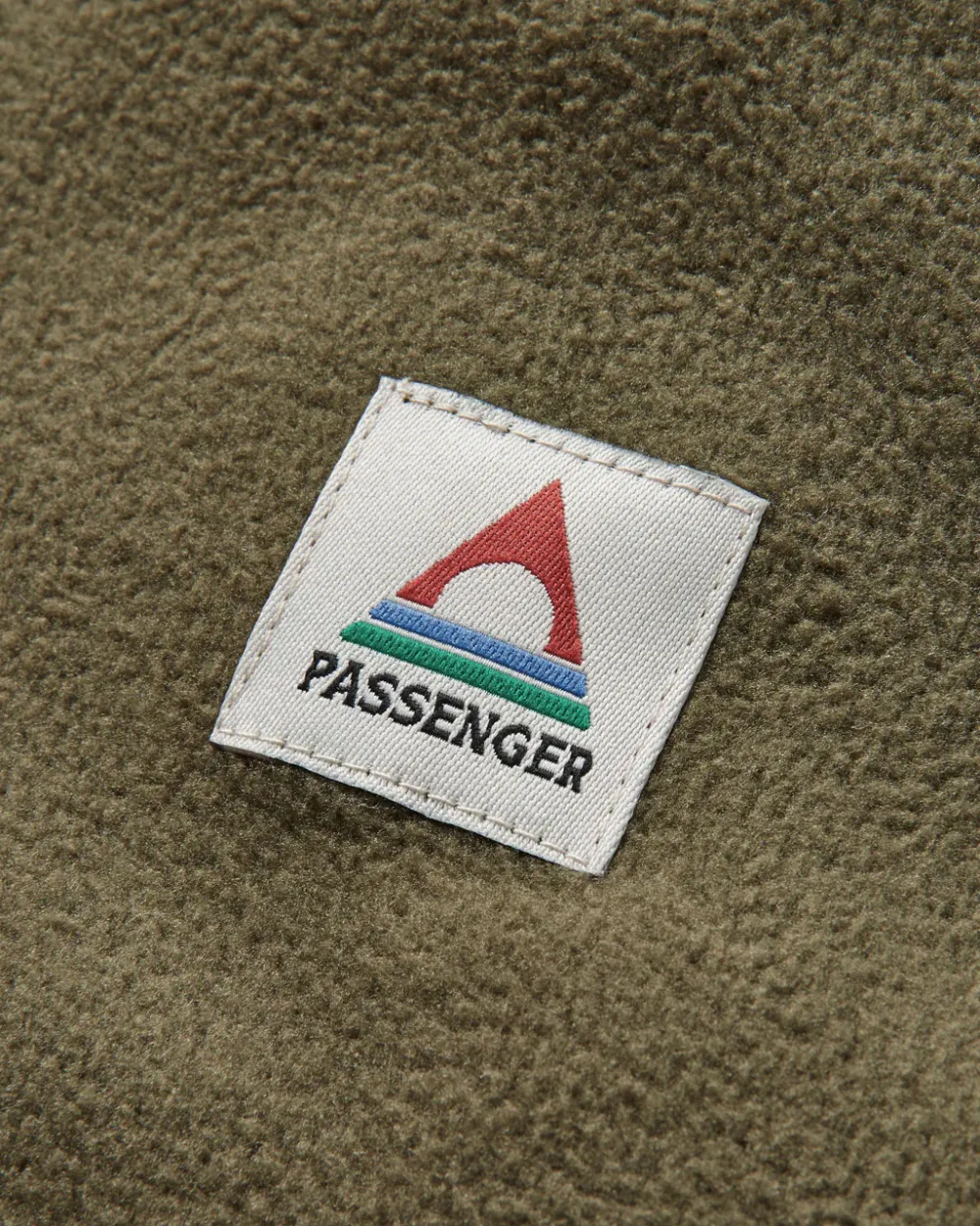 Passenger Fleece|Fleece>Adrift Recycled Polar Fleece Khaki/Oatmeal