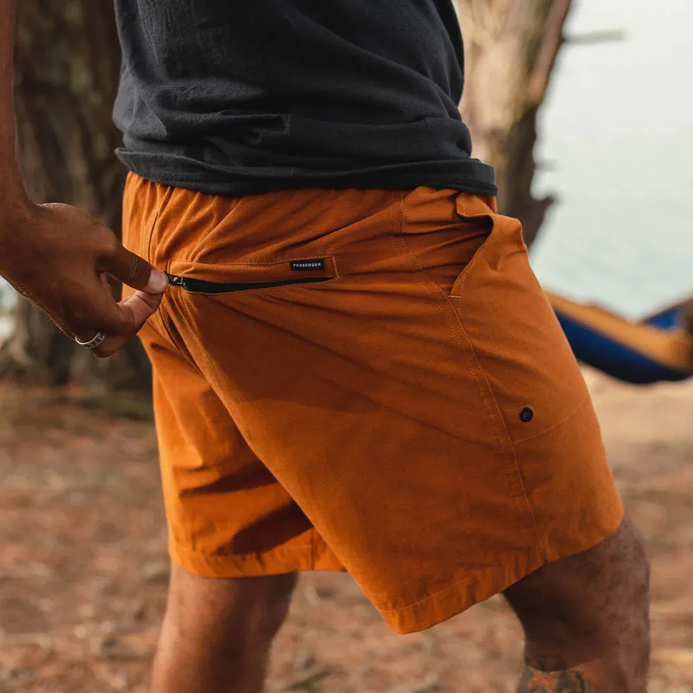 Floris van Bommel Shorts|Men's Outlet>Adventure Organic All Purpose Short Glazed Ginger