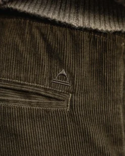 Floris van Bommel Pants|Best Sellers>Adventurer Cord Pants Dusty Olive