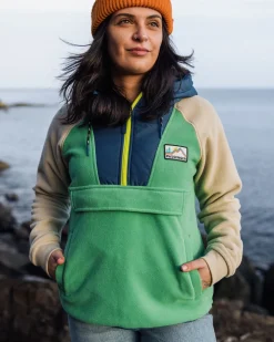 Passenger Fleece|Fleece>Alexander Recycled Polar Hooded Fleece Green Spruce