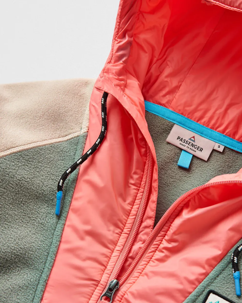 Passenger Fleece|Fleece>Alexander Recycled Polar Hooded Fleece Pistachio