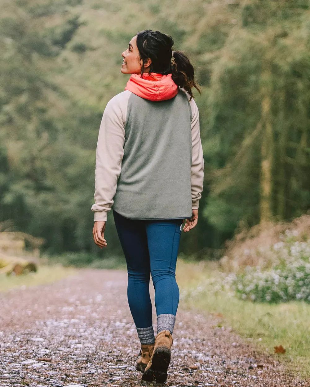 Passenger Fleece|Fleece>Alexander Recycled Polar Hooded Fleece Pistachio