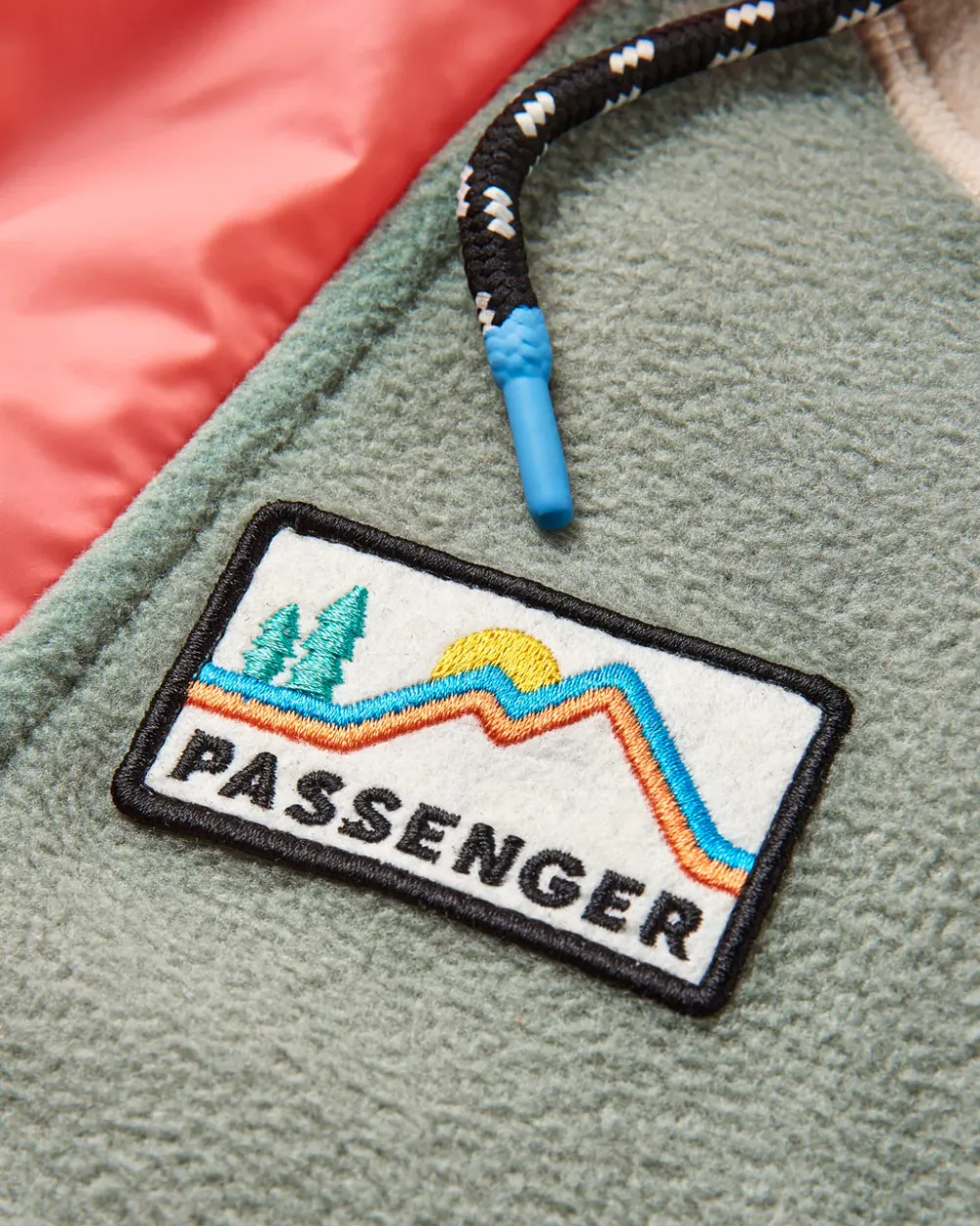 Passenger Fleece|Fleece>Alexander Recycled Polar Hooded Fleece Pistachio