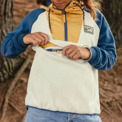 Passenger Fleece|Fleece>Alexander Recycled Polar Hooded Fleece Egret