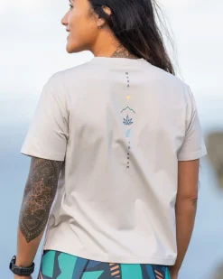 Passenger Tops & T-Shirts|Activewear>Align Active Recycled T-Shirt Vintage White