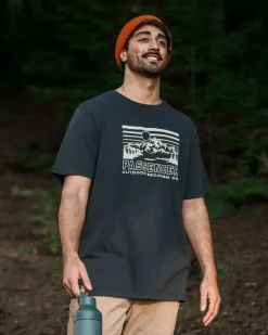 Passenger T-Shirts & Tank Tops>Alp Recycled Cotton T-Shirt Black