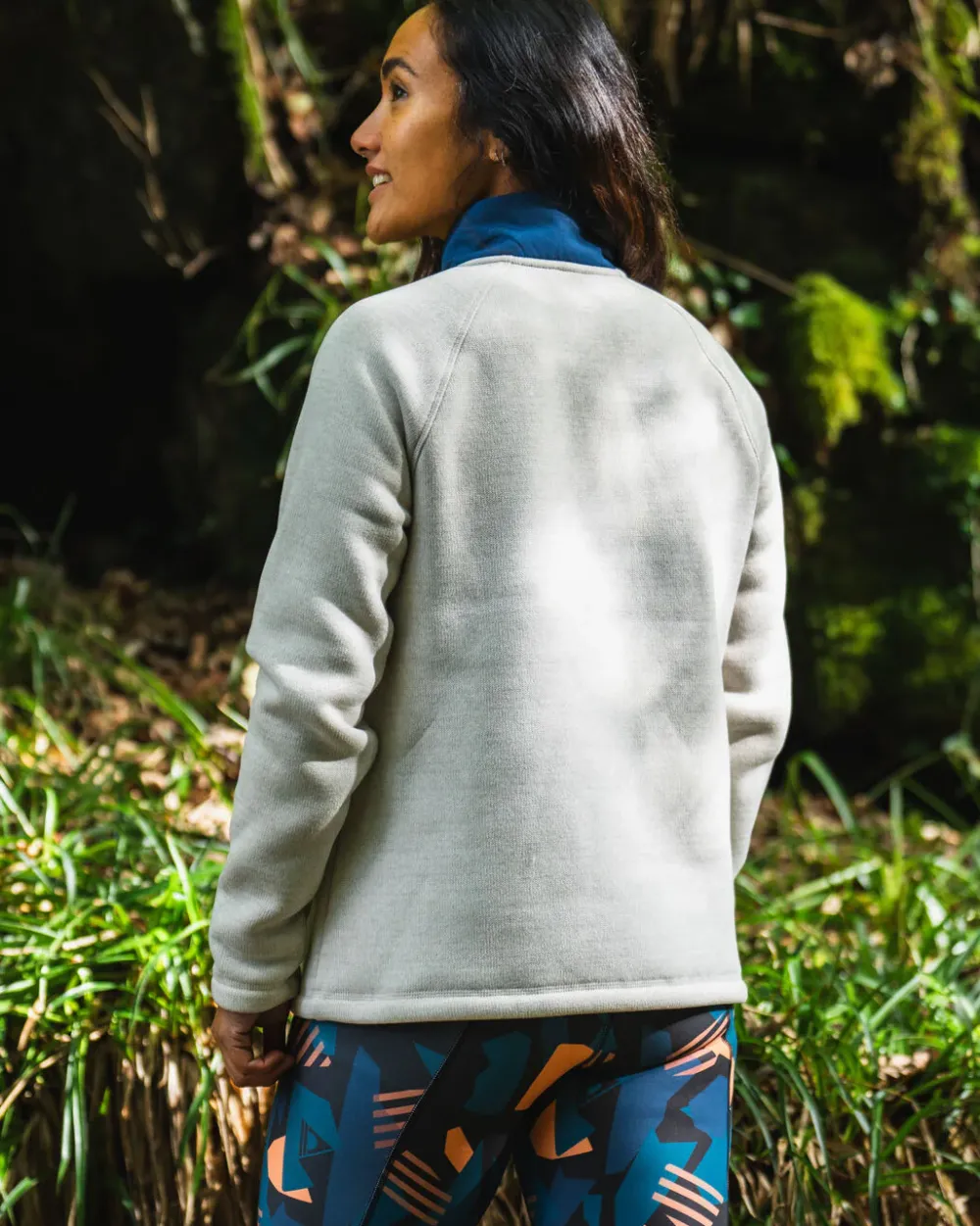 Passenger Fleece|Fleece>Amber Recycled Polartec® Fleece Vintage White