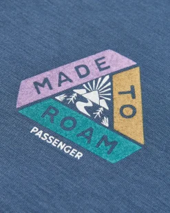 Passenger Tank Tops|Tops & T-Shirts>Asana Recycled Active Vest Dark Denim