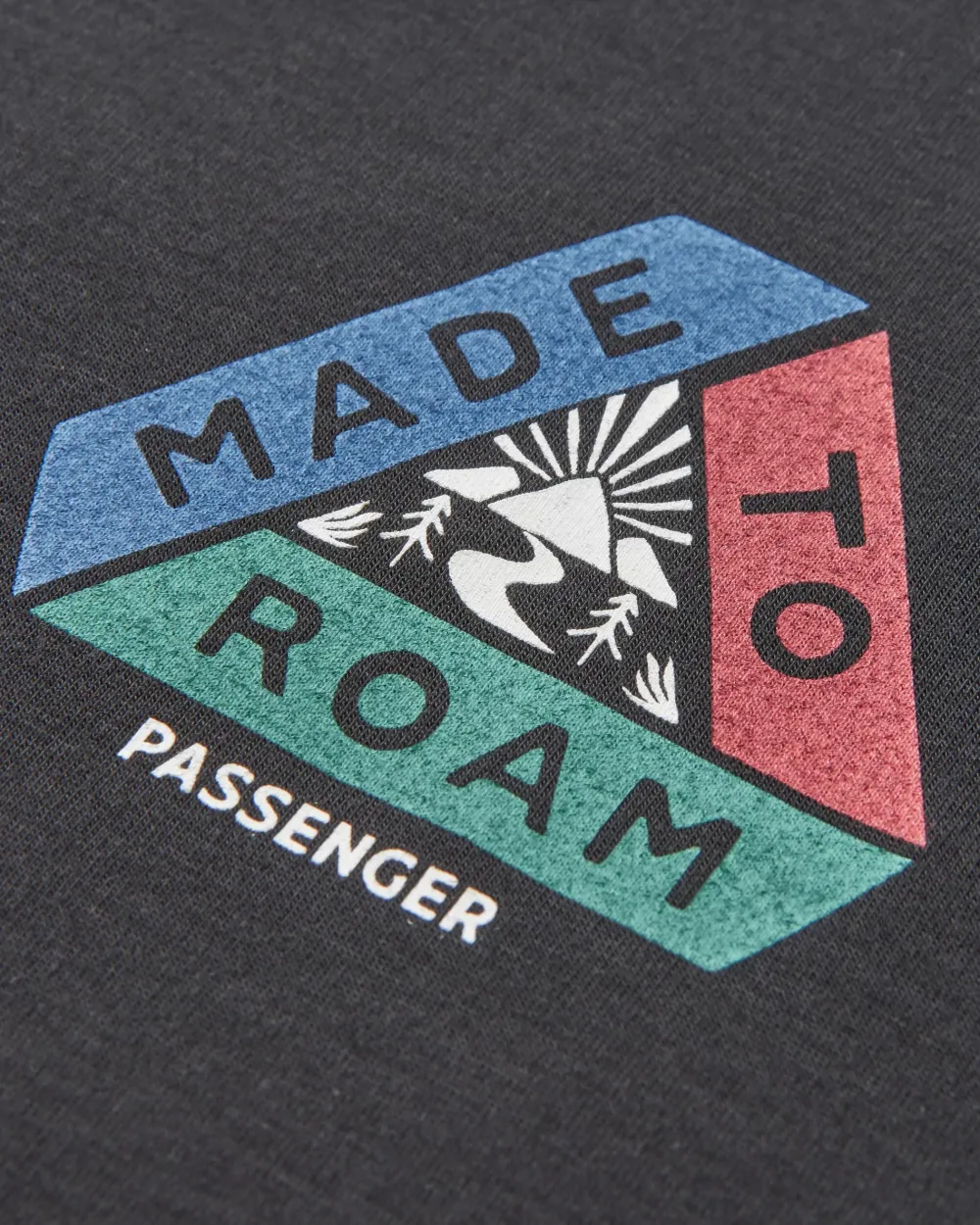 Passenger Tops & T-Shirts|Activewear>Aurora Recycled Active T-Shirt Black