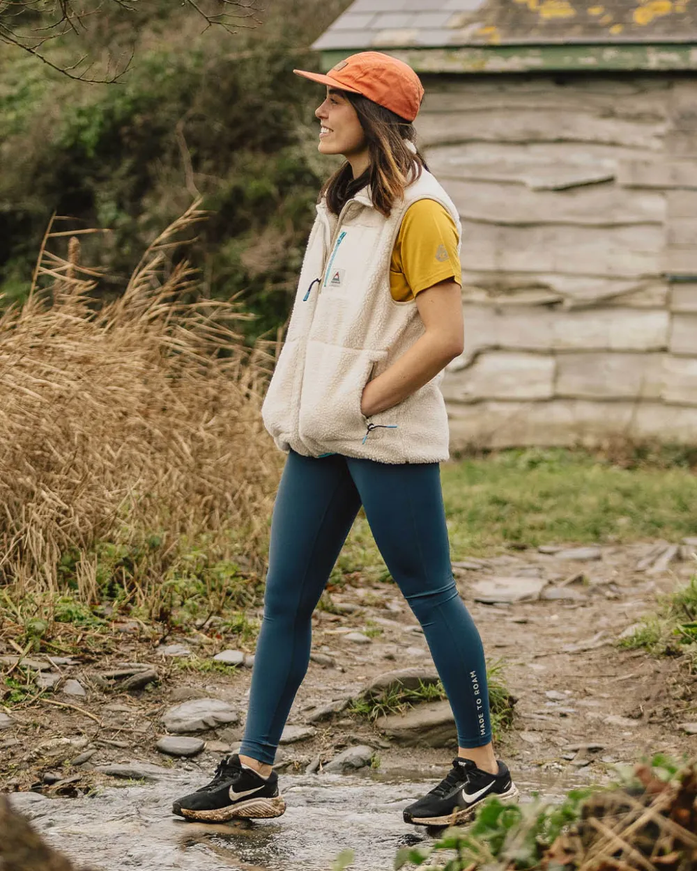 Passenger Activewear|Women's Outlet>Aurora Recycled Active T-Shirt Honey