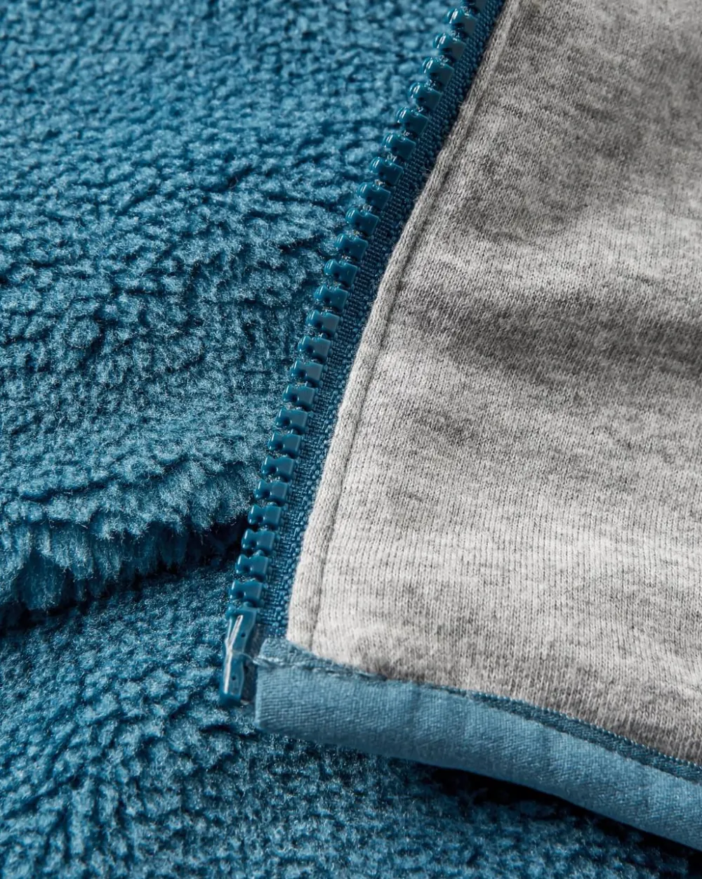 Passenger Fleece|Fleece>Awaken Recycled Deep-Pile Sherpa Fleece Washed Blue