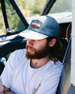 Passenger Accessories|Caps & Hats>Barrel Recycled Low Profile Cap Deep Ocean