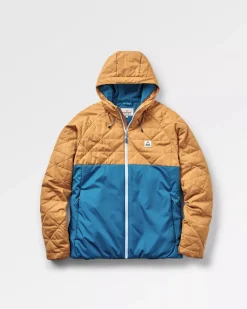 Passenger Water Resistant|Insulated>Base Recycled Thermore® Insulated Jacket Dusty Ochre/ Corsair Blue