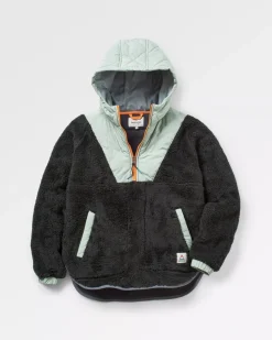 Passenger Women's Outlet|Women's>Beaumont Recycled Sherpa Hooded Fleece Black