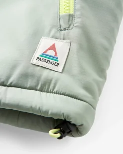 Passenger Fleece|Fleece>Beebalm Recycled Sherpa Fleece Vest Pistachio