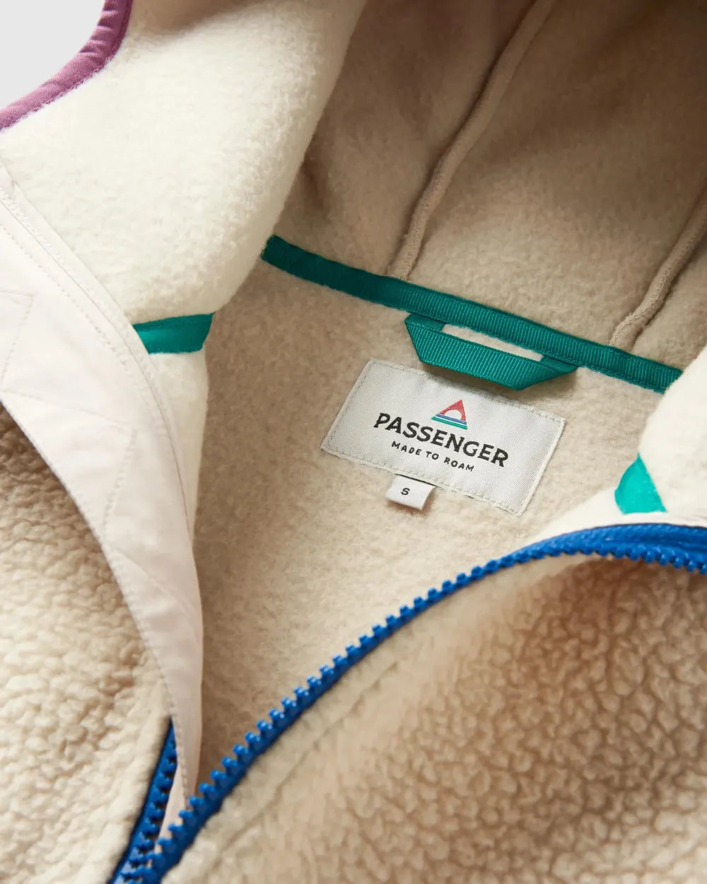 Passenger Fleece|Fleece>Beebalm Recycled Sherpa Fleece Vest Oatmeal