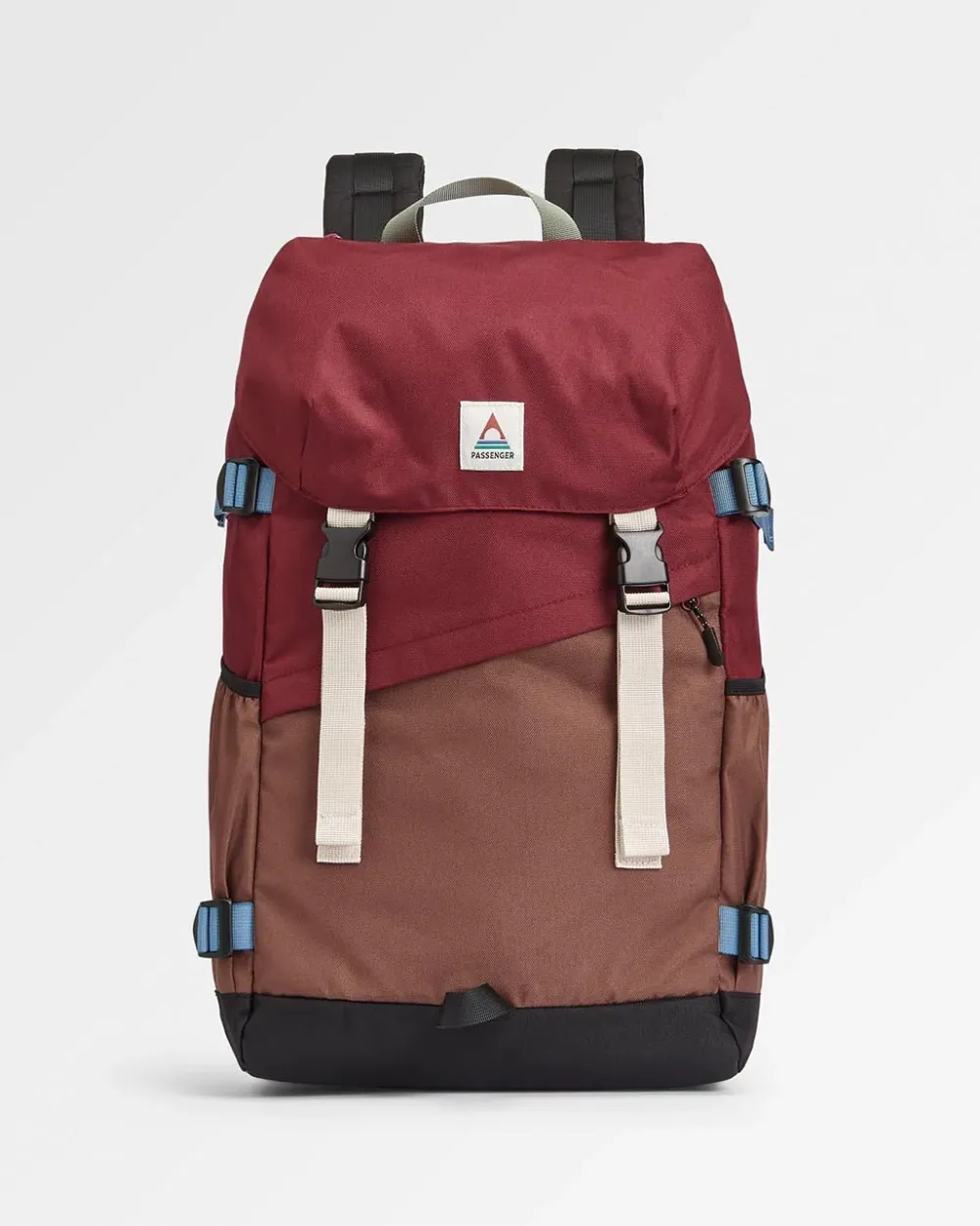 Passenger Accessories|Backpacks & Bags>Boondocker Recycled 26L Backpack Burgundy/Chestnut