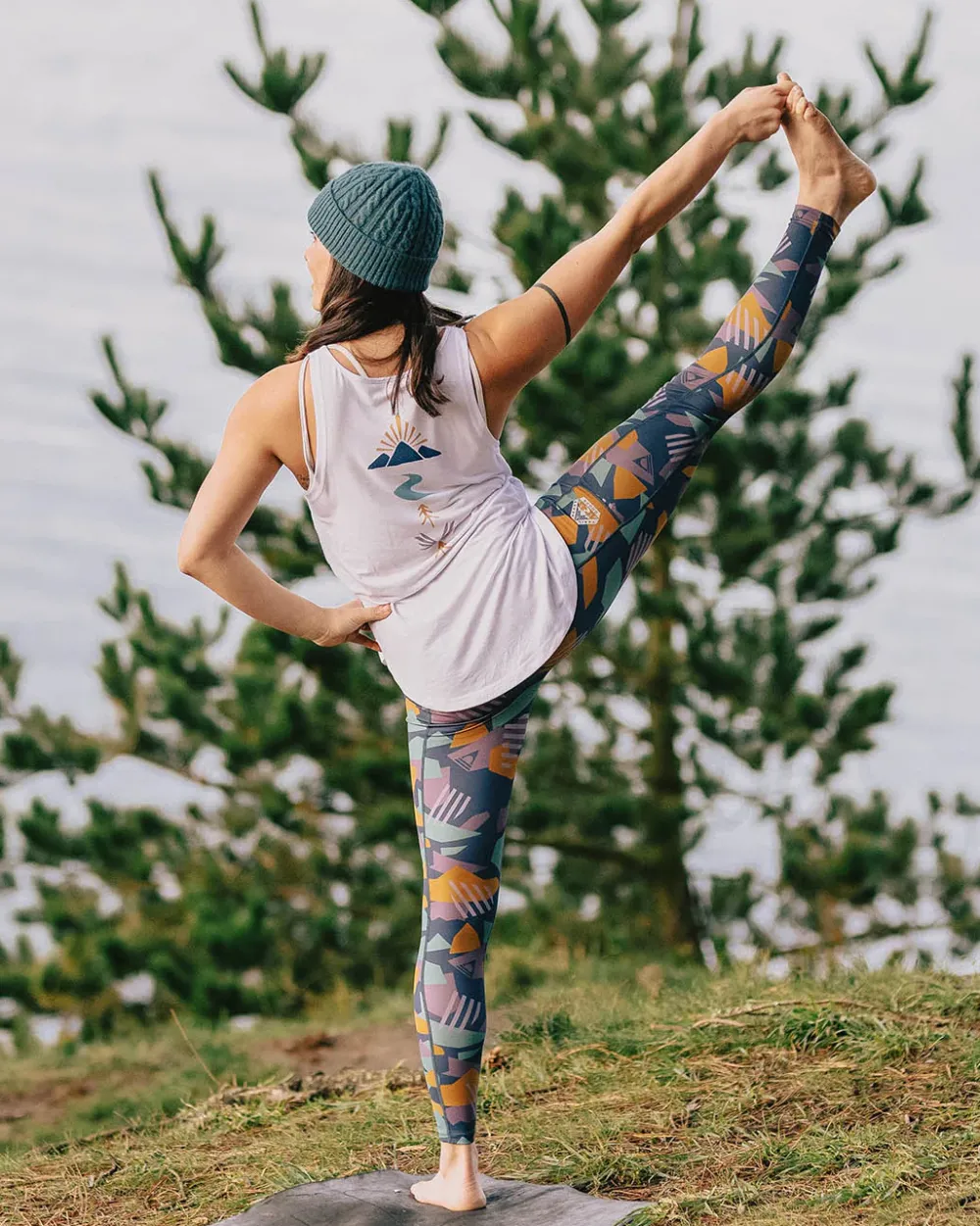 Passenger Tank Tops|Tops & T-Shirts>Breezy Recycled Active Tank Top White