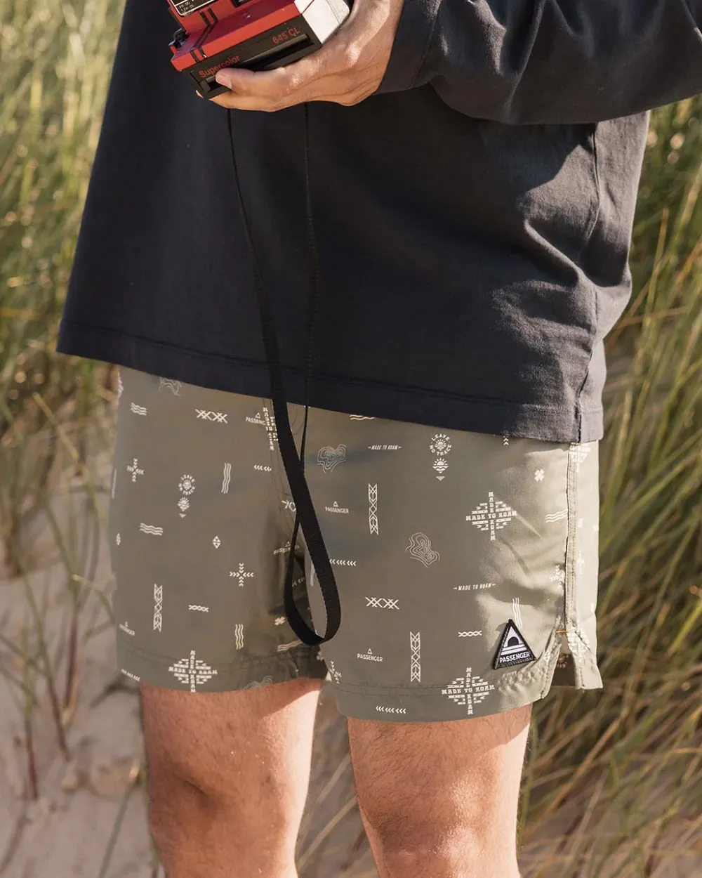 Floris van Bommel Shorts|Men's Outlet>Cali Recycled Swim Short Olive Made To Roam