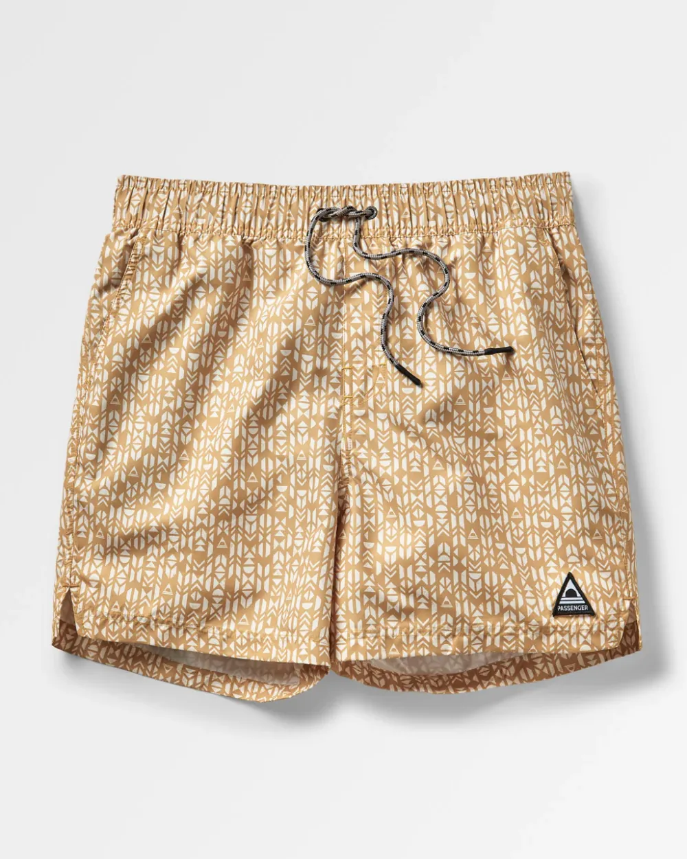 Floris van Bommel Shorts|Men's Outlet>Cali Recycled Swim Short Mustard Mini Geo