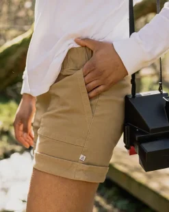 Passenger Shorts>Carriso Organic Cotton Short Biscuit