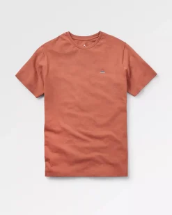 Passenger T-Shirts & Tank Tops|Men's Outlet>Classic Logo Recycled Cotton T-Shirt Baked Clay