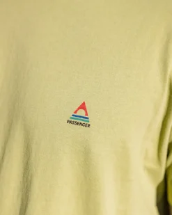 Passenger T-Shirts & Tank Tops|Men's Outlet>Classic Logo Recycled Cotton T-Shirt Fern