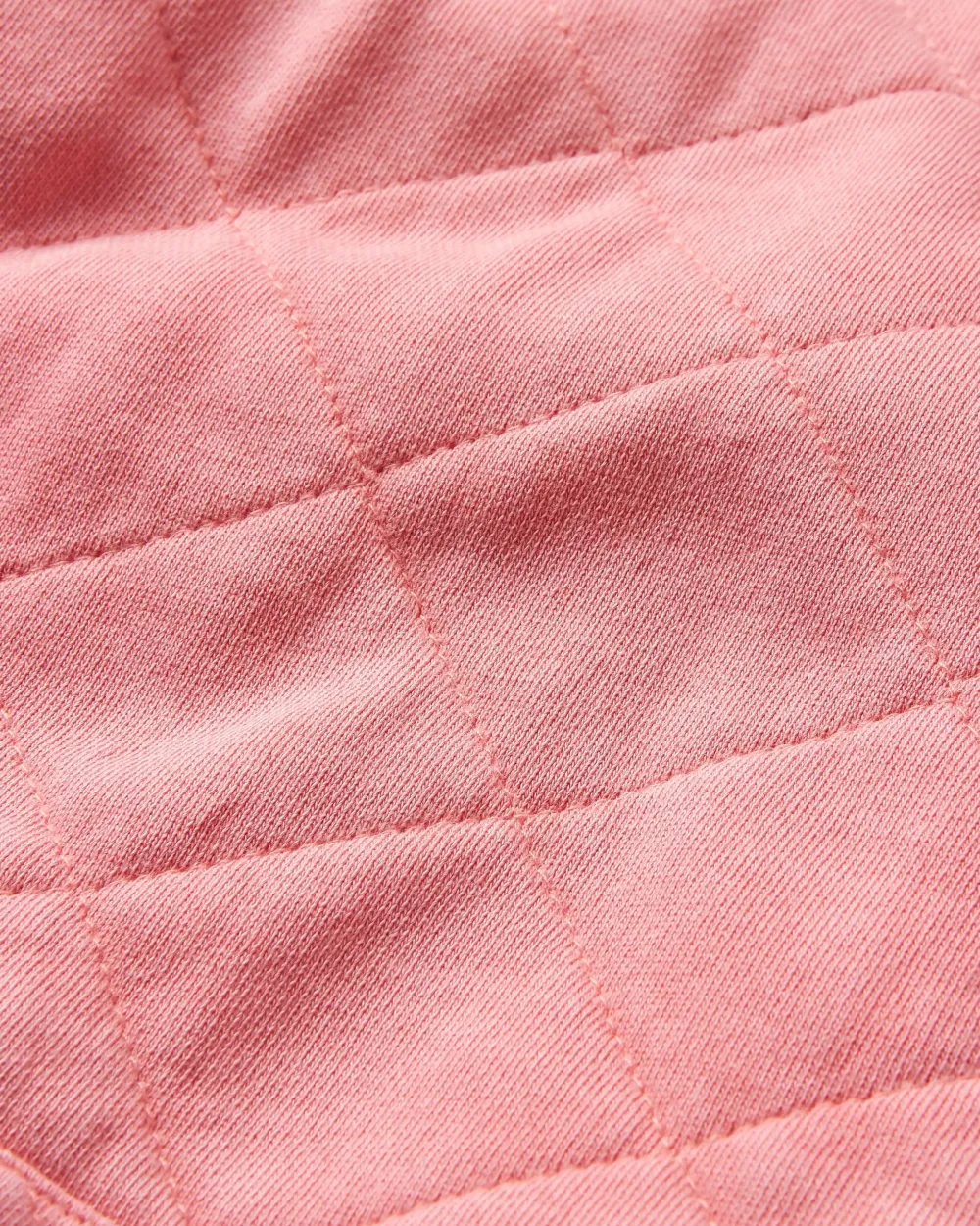 Passenger Hoodies & Sweatshirts|Activewear>Clementine Recycled Quilted Popper Up Hoodie Shell Pink