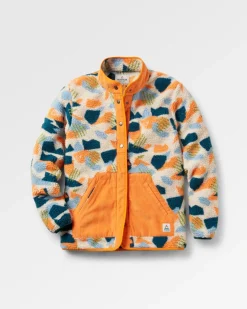 Passenger Fleece|Fleece>Clover Recycled Deep-Pile Sherpa Fleece Off White Camo