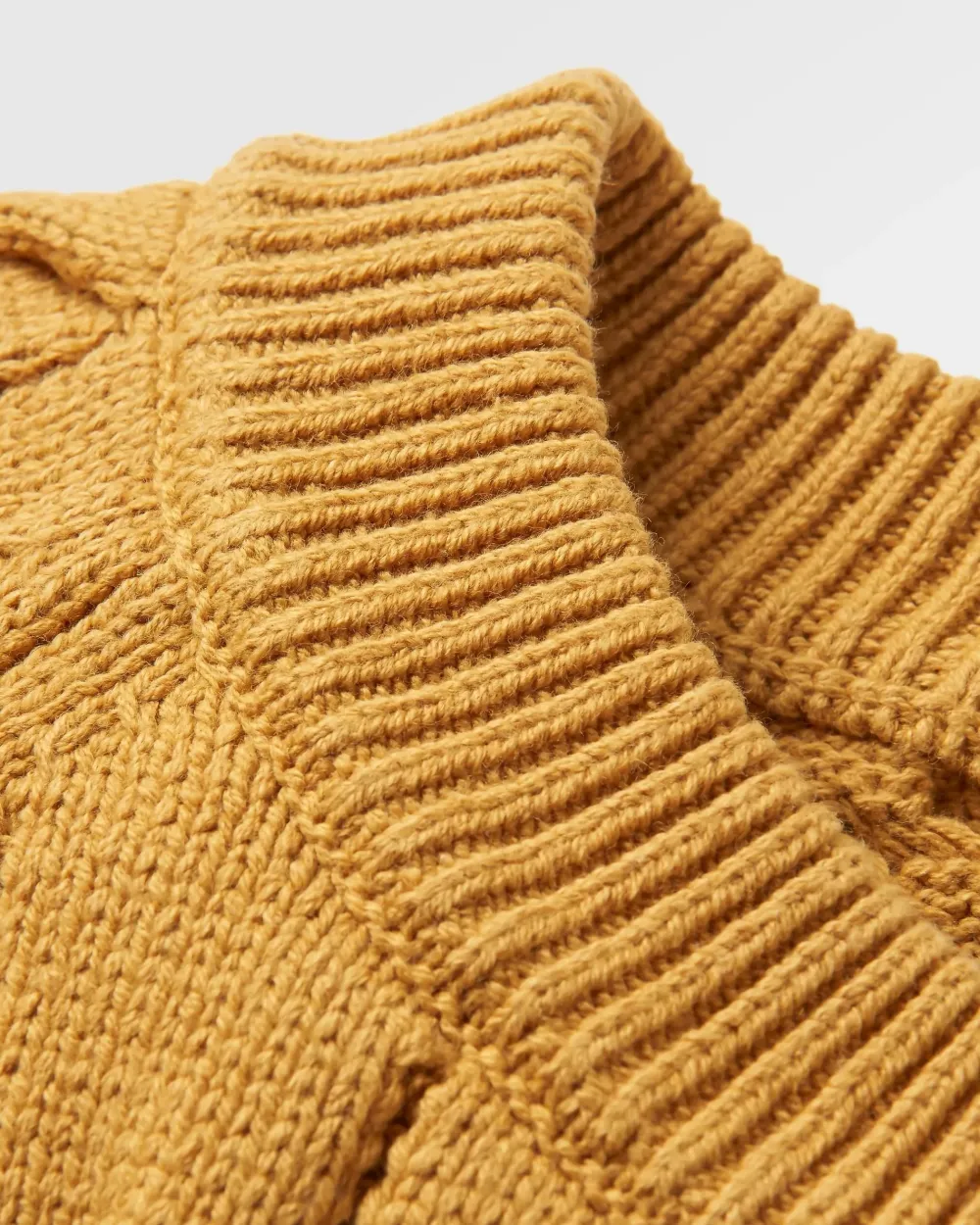 Passenger Knitwear|Women's Outlet>Comfort Organic Knitted Jumper Mustard Gold