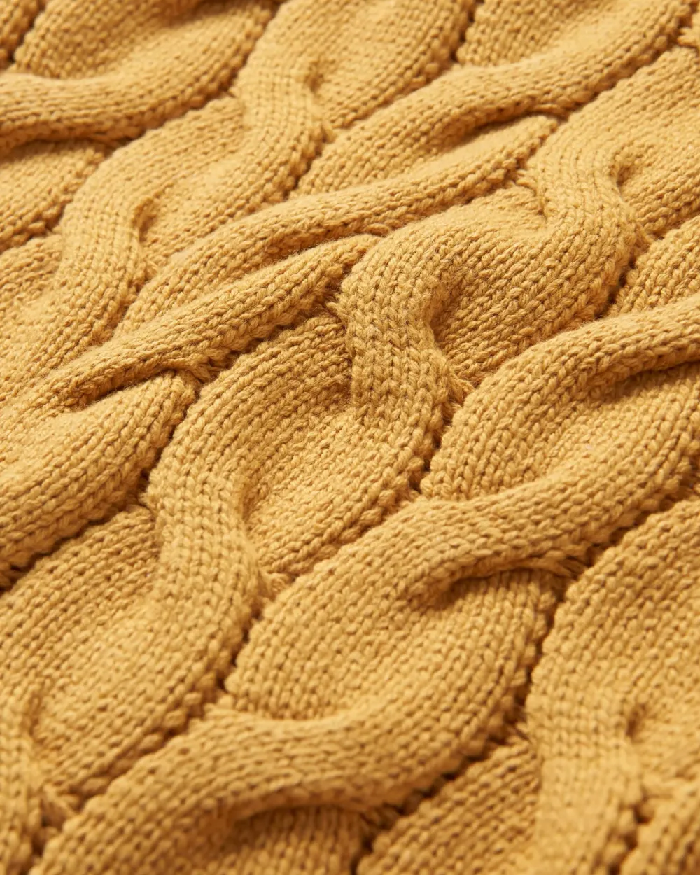 Passenger Knitwear|Women's Outlet>Comfort Organic Knitted Jumper Mustard Gold