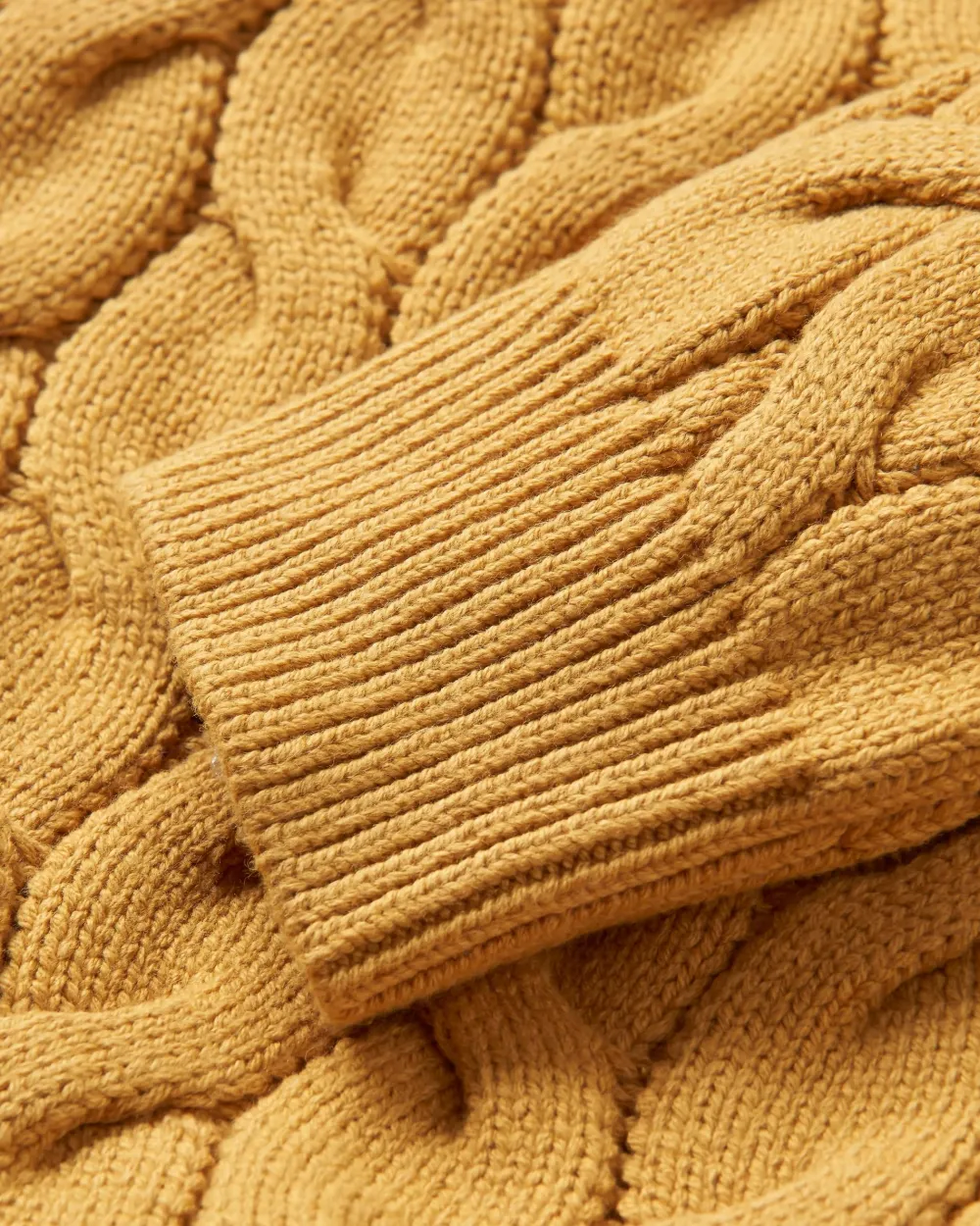 Passenger Knitwear|Women's Outlet>Comfort Organic Knitted Jumper Mustard Gold
