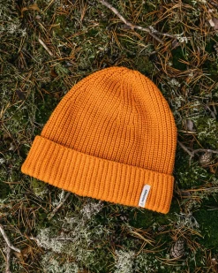 Passenger Beanies|Beanies>Compass Recycled 2.0 Beanie Sunrise Orange