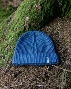 Floris van Bommel Beanies|Beanies>Compass Recycled 2.0 Beanie Moonlight Blue