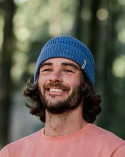Floris van Bommel Beanies|Beanies>Compass Recycled 2.0 Beanie Moonlight Blue