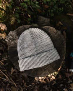 Passenger Accessories|Beanies>Compass Recycled 2.0 Beanie Light Grey Marl