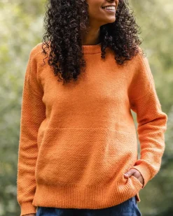 Passenger Knitwear|Women's Outlet>Cove Recycled Knitted Jumper Apricot