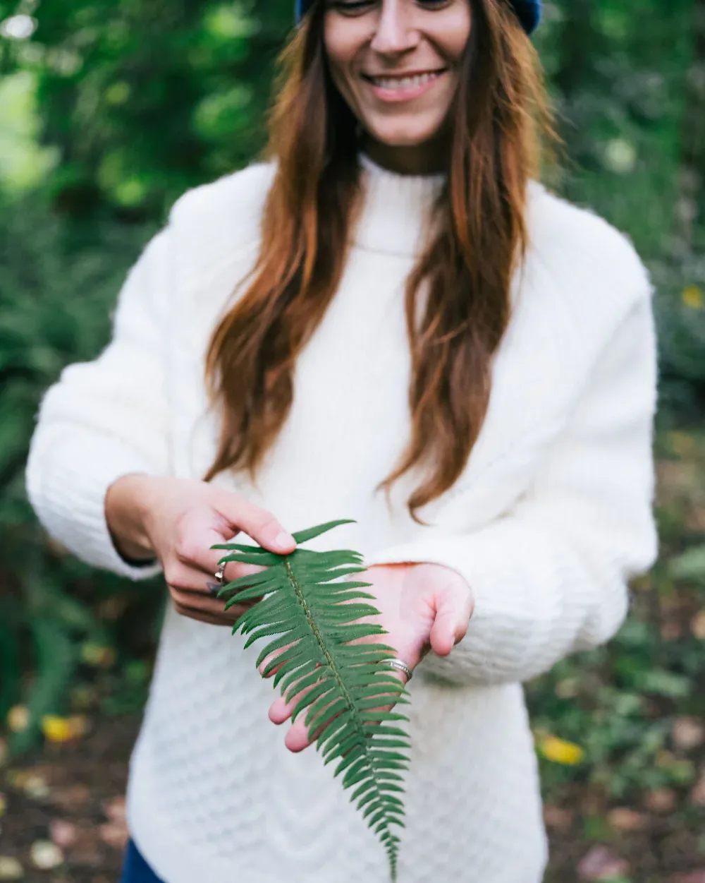 Passenger Knitwear|Women's Outlet>Cozy Cable Recycled Knitted Jumper Off White