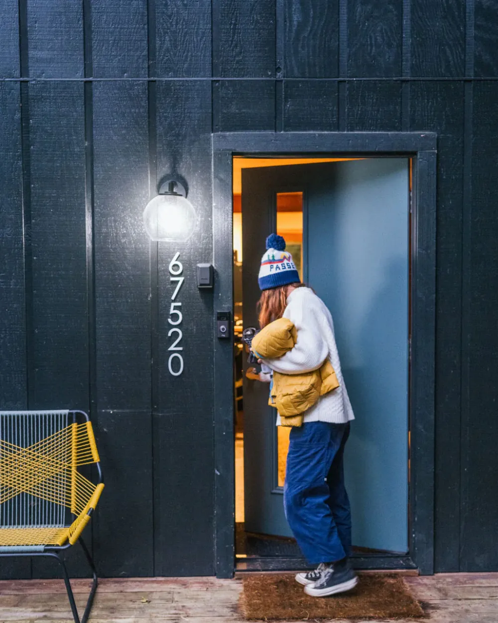 Passenger Knitwear|Women's Outlet>Cozy Cable Recycled Knitted Jumper Off White