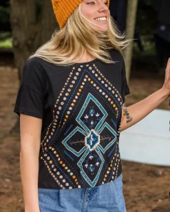 Passenger Tops & T-Shirts|Women's Outlet>Craft T-Shirt Black