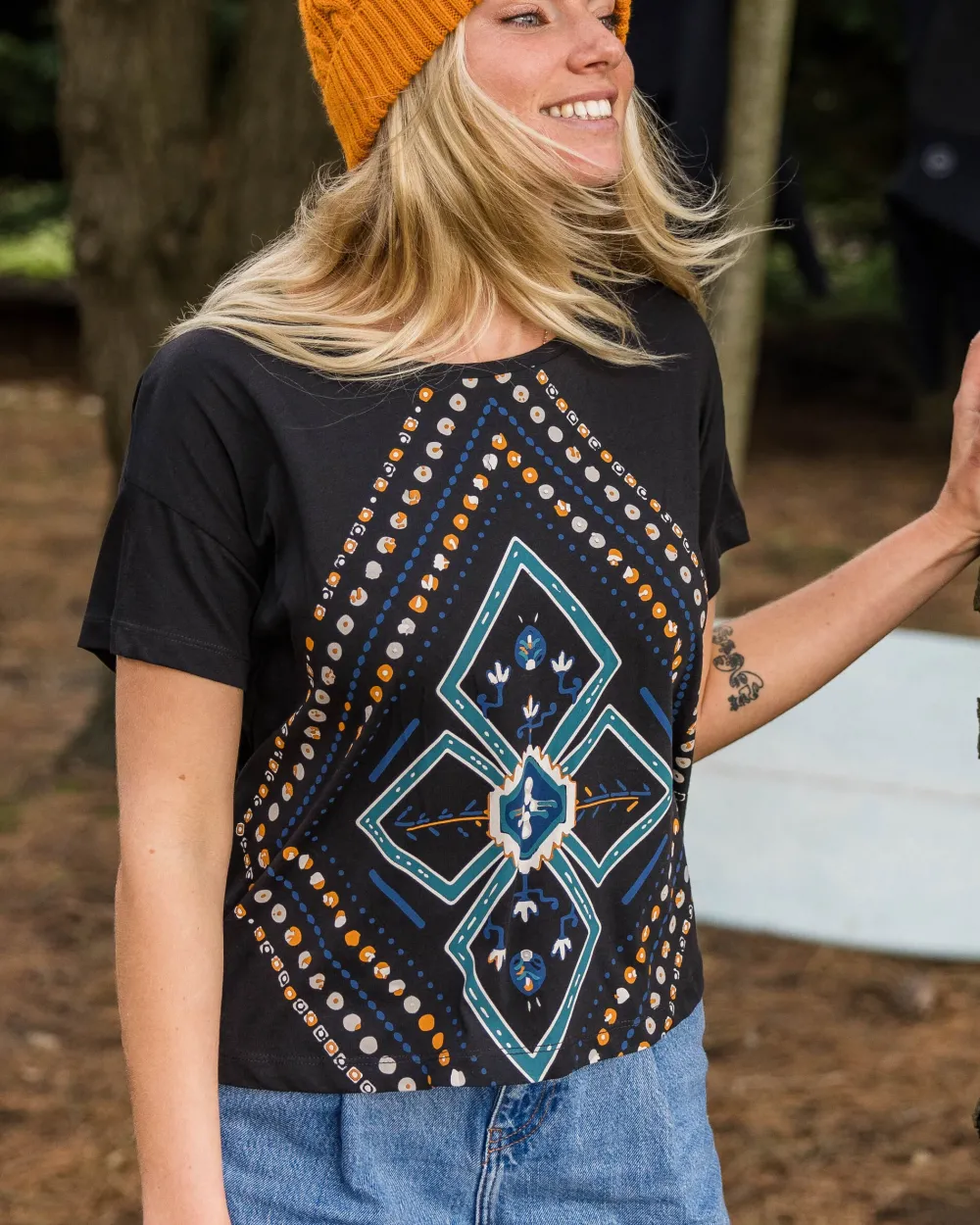 Passenger Tops & T-Shirts|Women's Outlet>Craft T-Shirt Black