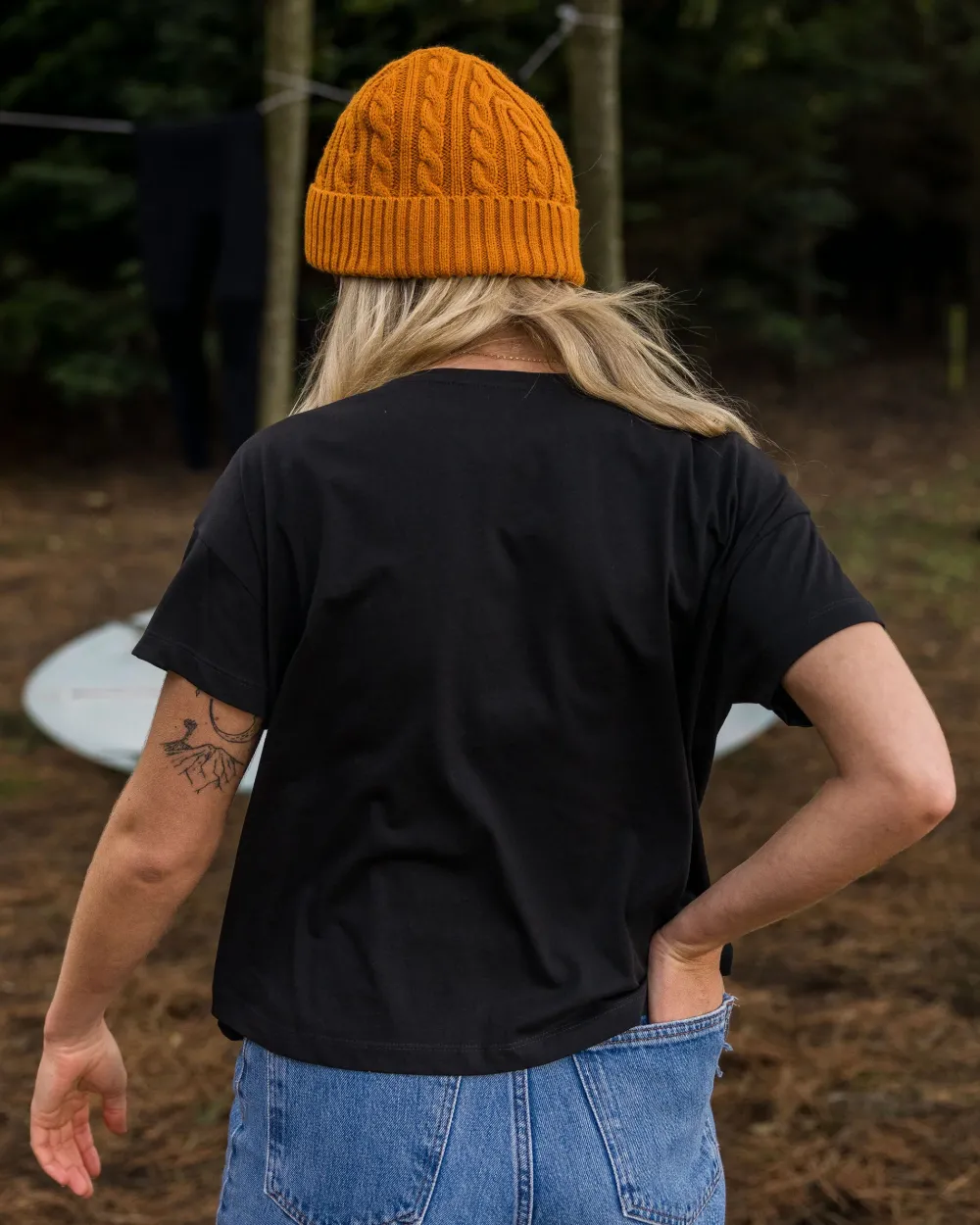 Passenger Tops & T-Shirts|Women's Outlet>Craft T-Shirt Black