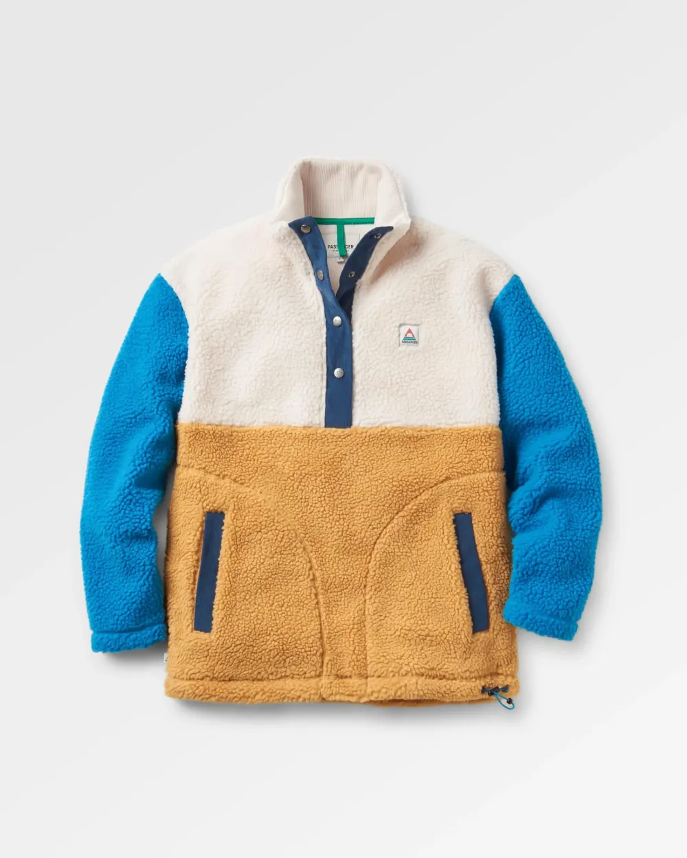 Passenger Fleece|Fleece>Create Recycled Deep-Pile Sherpa Fleece Mustard Gold