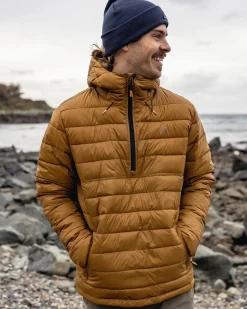 Passenger Insulated|Men's Outlet>Crest Recycled Insulated Jacket Golden Brown