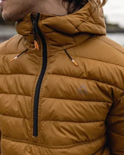 Passenger Insulated|Men's Outlet>Crest Recycled Insulated Jacket Golden Brown