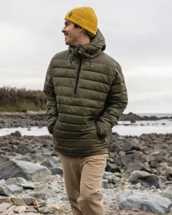 Passenger Insulated|Men's Outlet>Crest Recycled Insulated Jacket Khaki