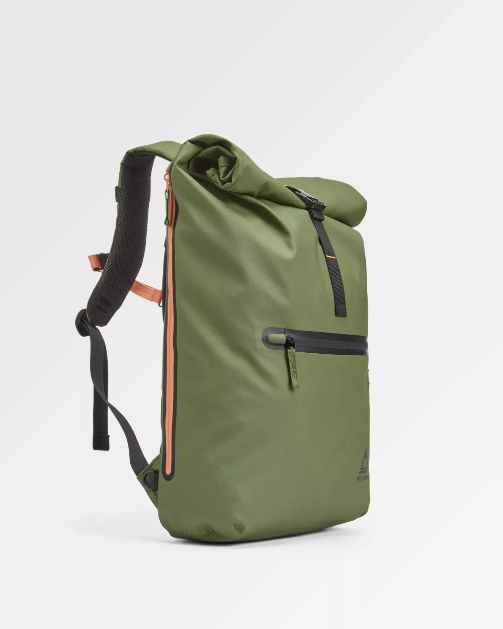 Floris van Bommel Backpacks & Bags|Backpacks & Bags>Crossing Roll Top Backpack True Black/ Khaki