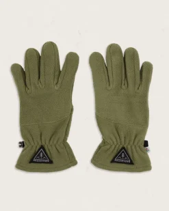 Passenger Accessories|Gloves>Daytrip Recycled Polar Fleece Touch Screen Gloves Khaki
